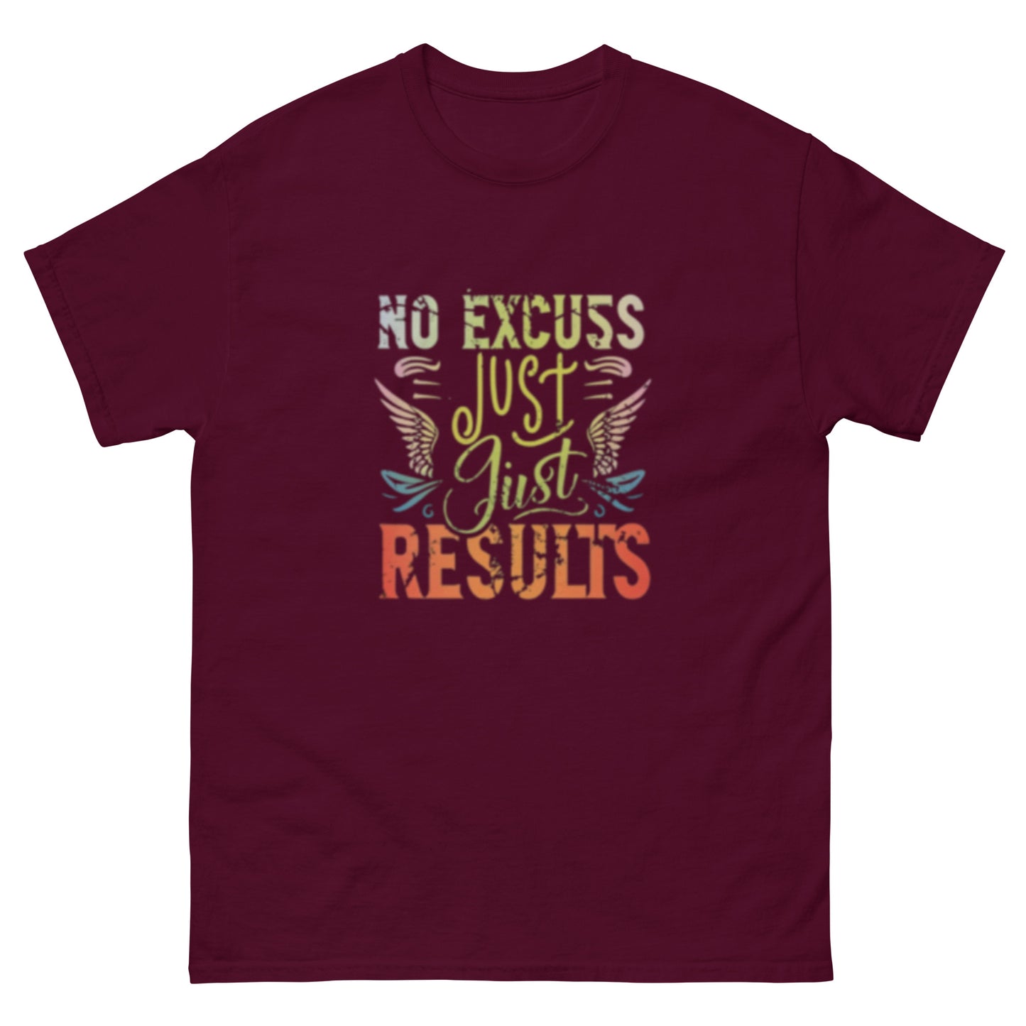 No Excuses Just Results City tee