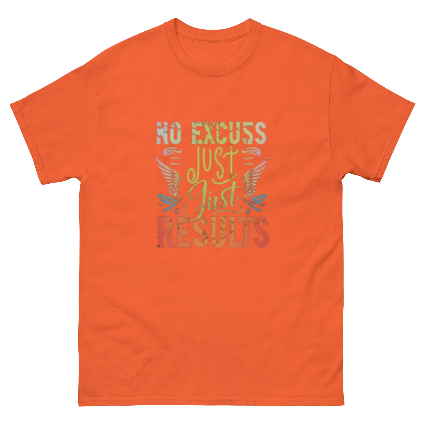 No Excuses Just Results City tee